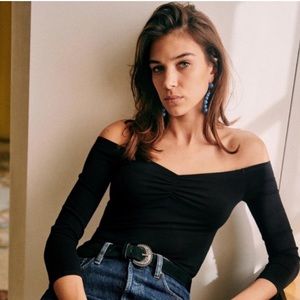 Sezane Bella Bodysuit Size Large